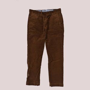 Ralph Lauren Corduroy Stretch Slim Fit pants 32/30 - Light brown